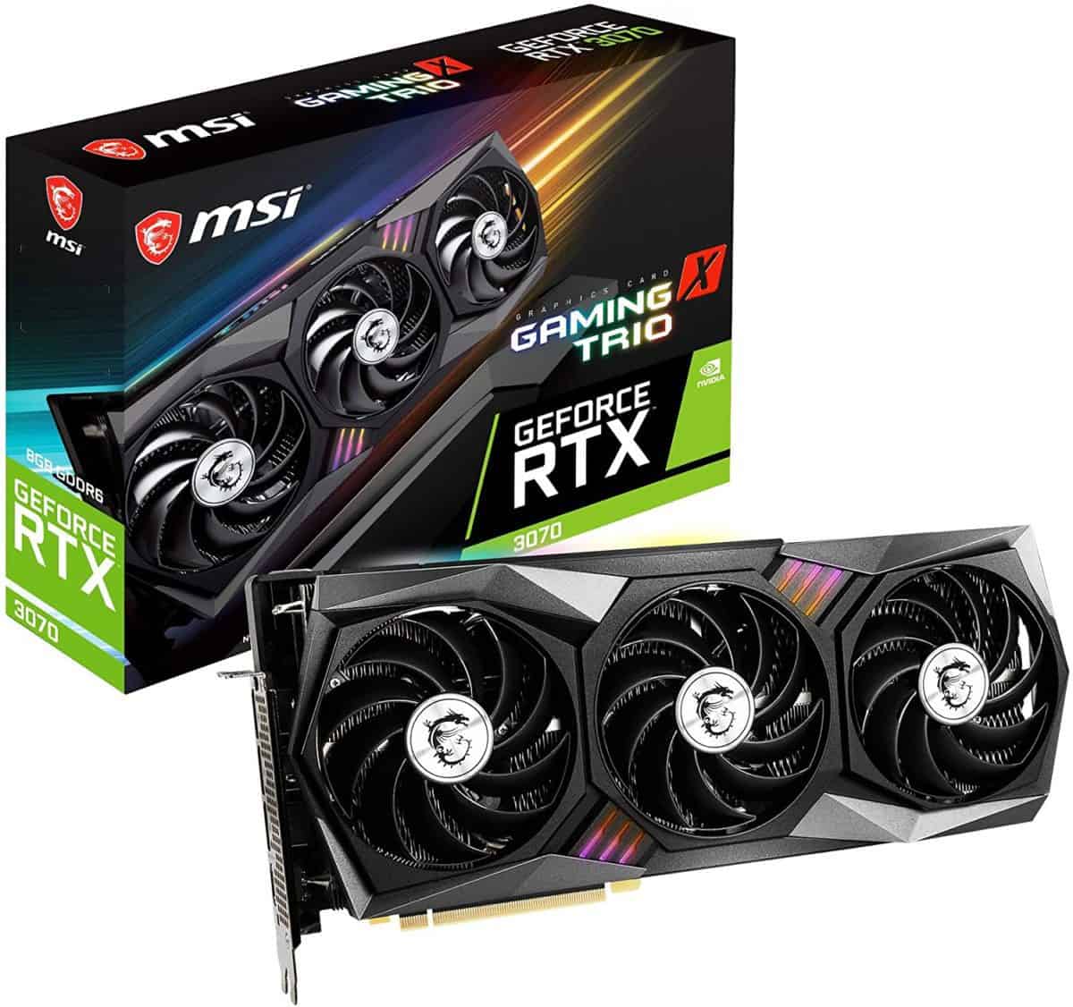 MSI gaming x trio RTX 3070