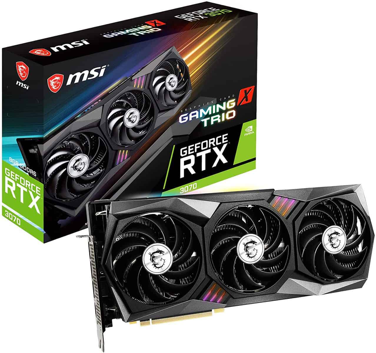 MSI gaming x trio RTX 3070