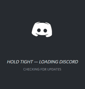 Discord checking for updates
