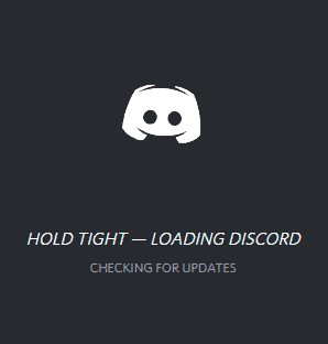 Discord checking for updates