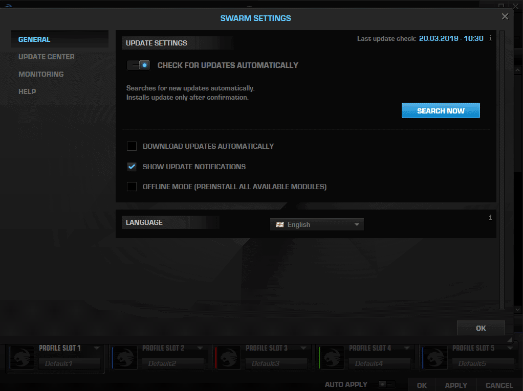 roccat driver download issue