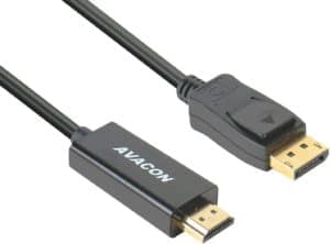Avacon 6ft DisplayPort to HDMI Cable