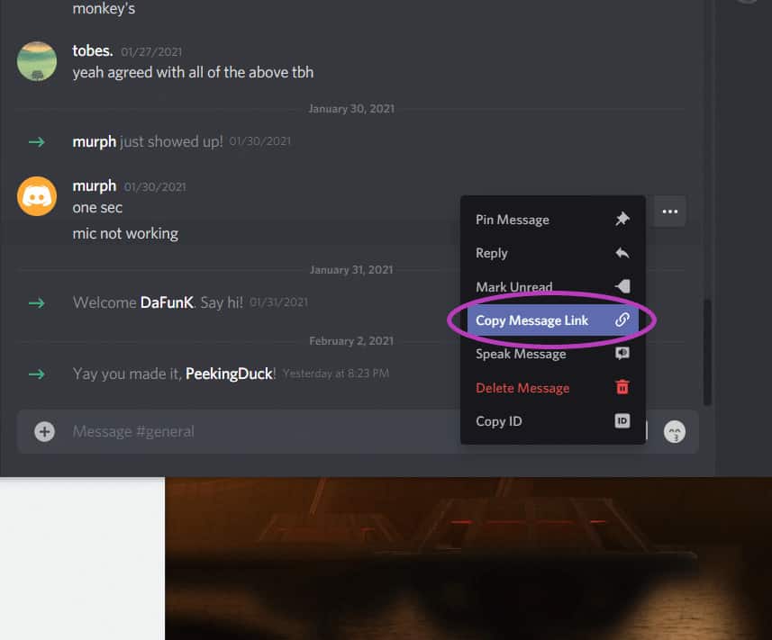 Discord report