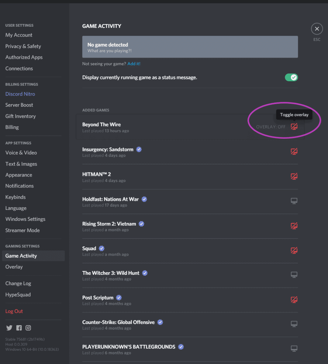 Discord overlay 4b