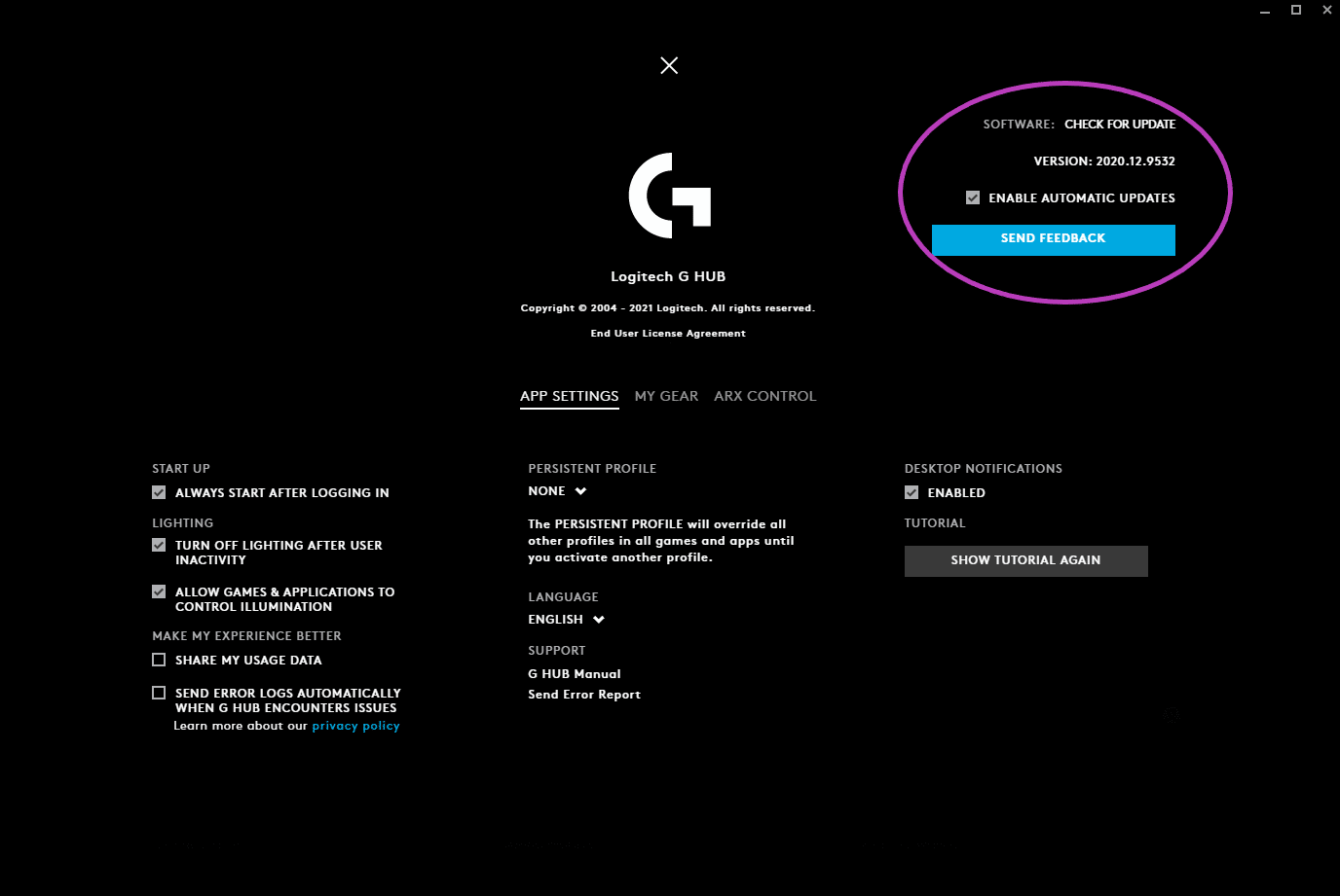 User manual Logitech G935 (English - 67 pages)