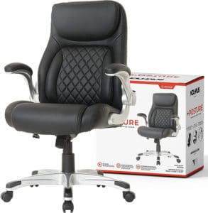 NOUHAUS Posture Ergonomic PU Leather Office Chair