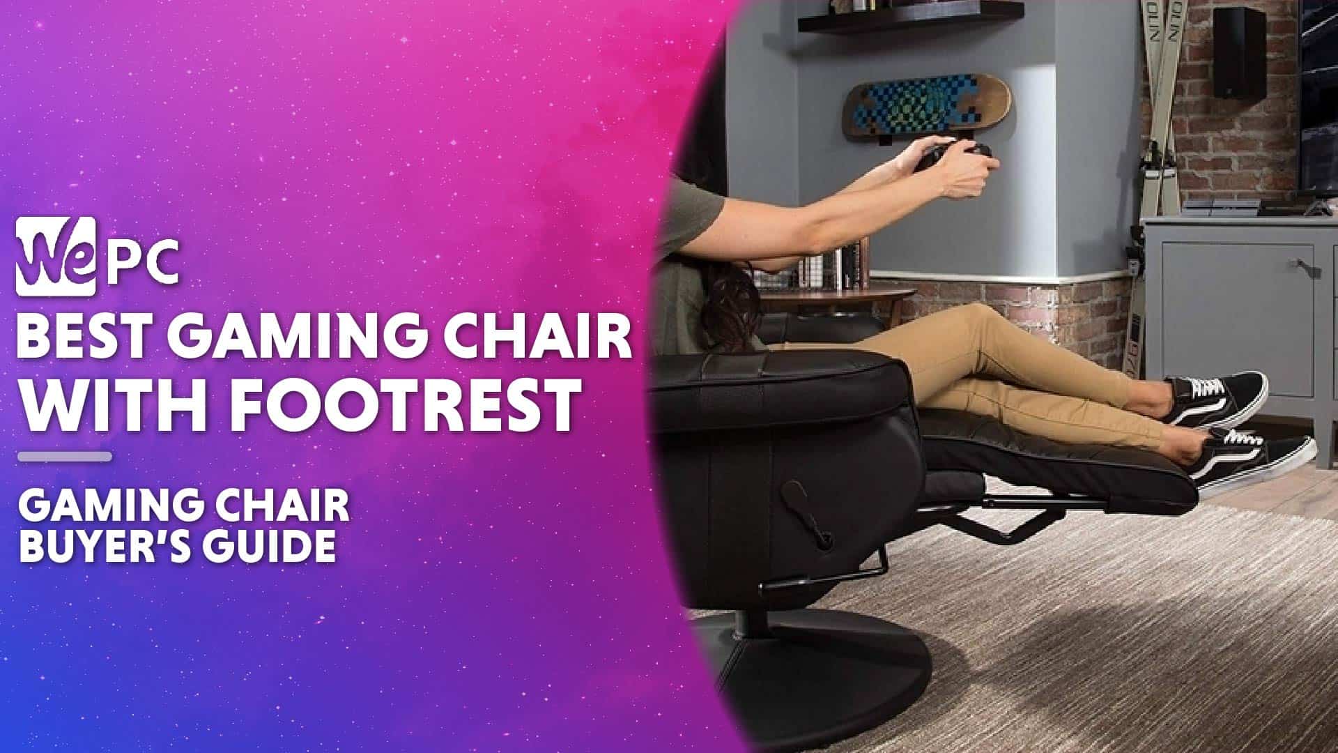 chair with footrest