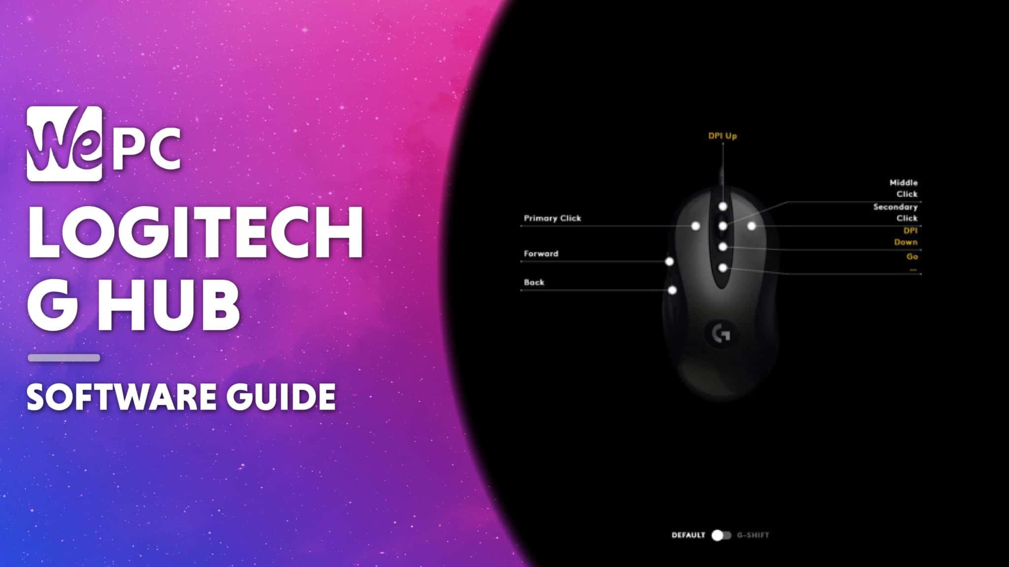WEPC Logitech G hub software guide 01