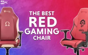 WePC Best red gaming chair
