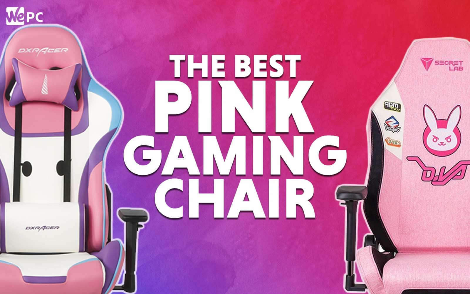 WePC Bets pink gaming chair