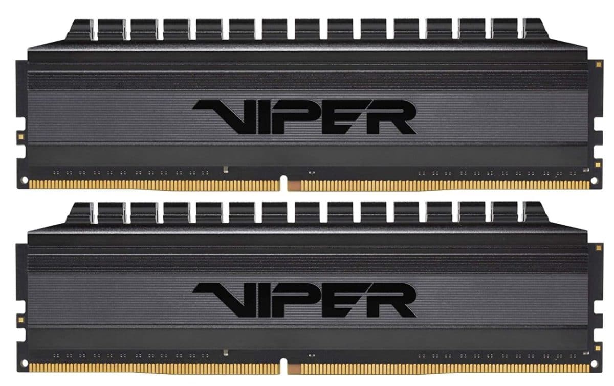 Patriot Memory Viper 4 Blackout Series DDR4 16GB 2 x 8GB 3600MHz