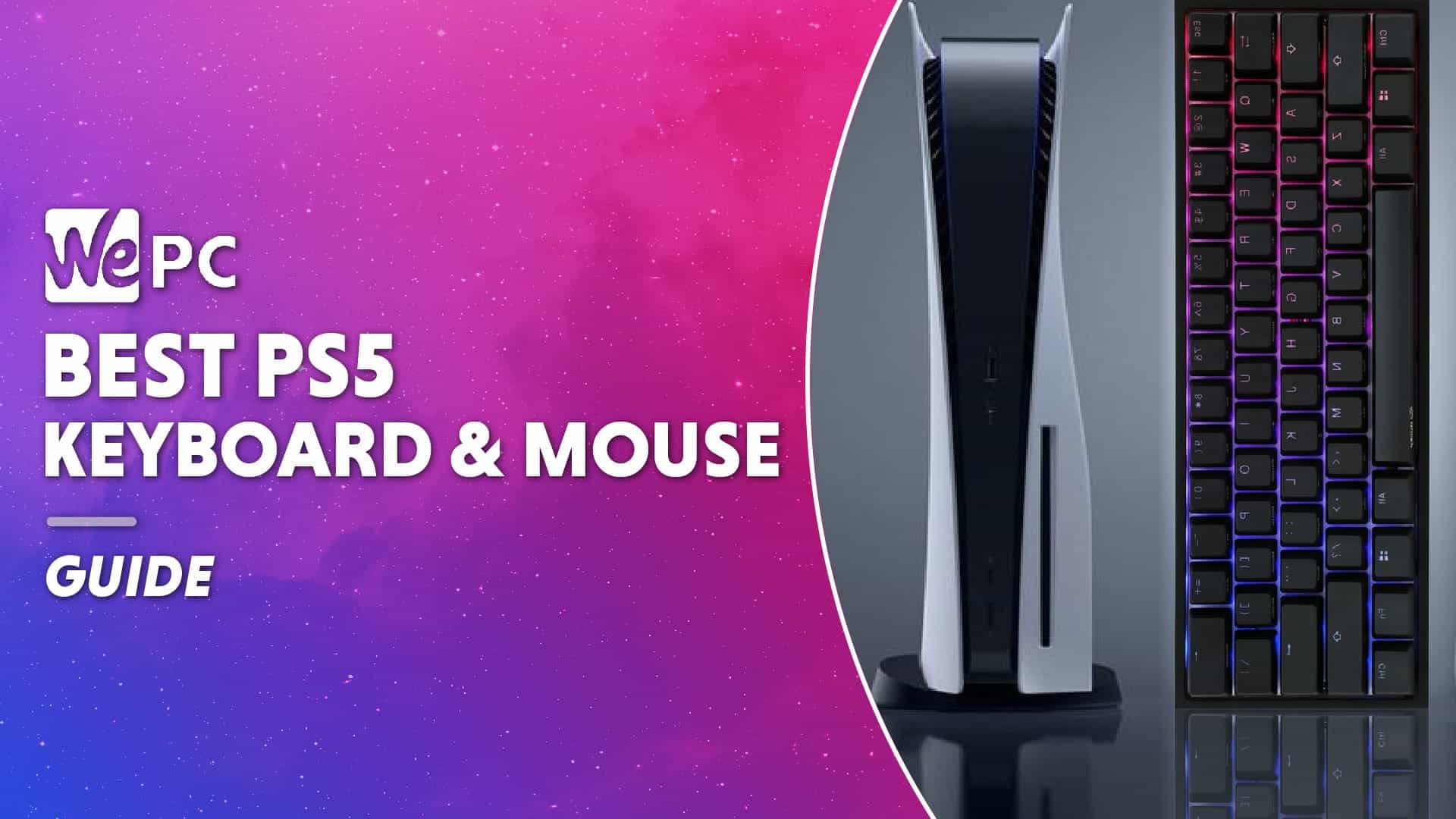 The Best Keyboard And Mouse Combo For Ps5 Budget High End Mechanical Wepc