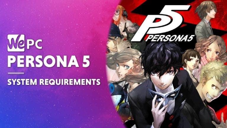 WEPC Persona 5 system requirements 01