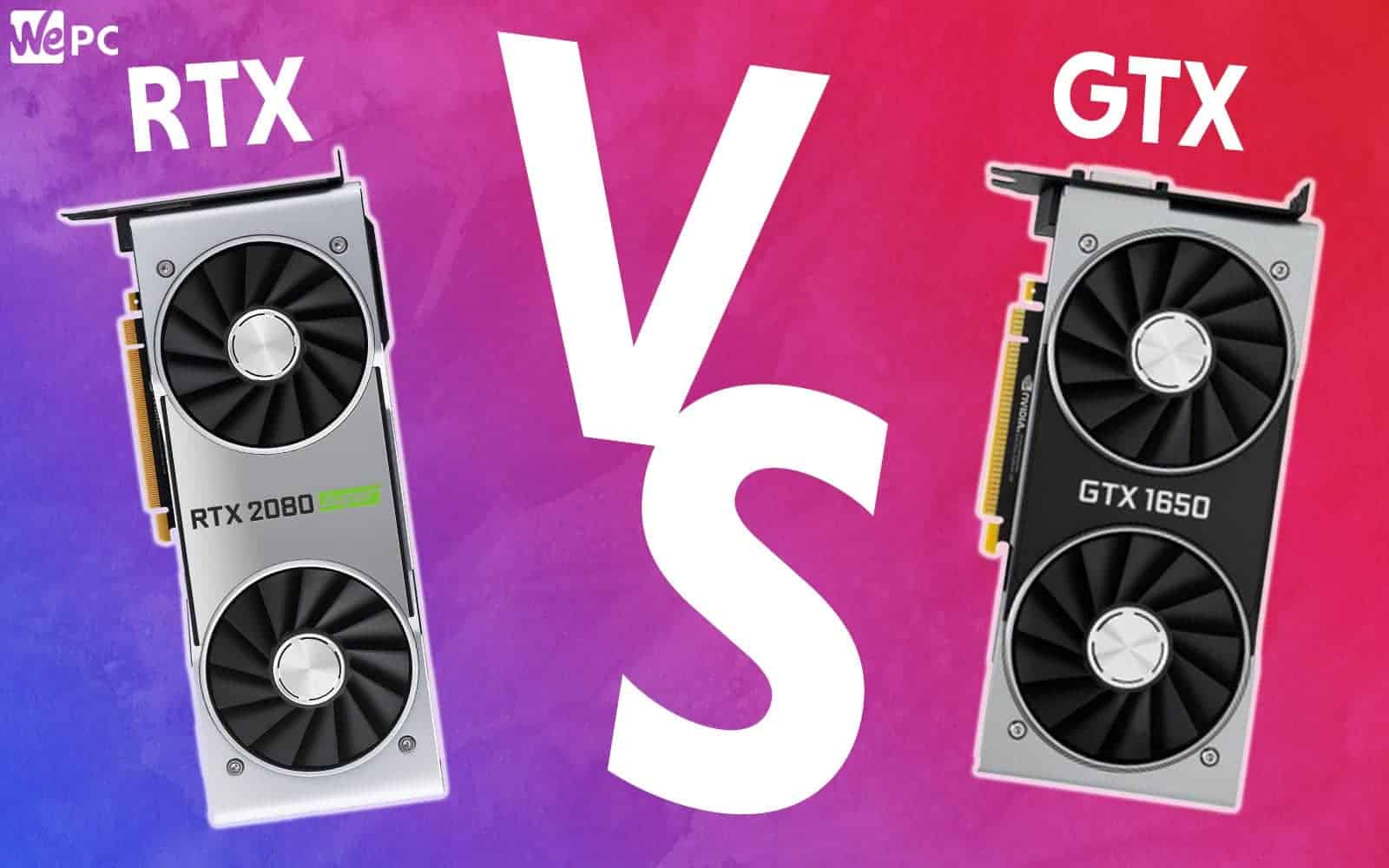 flaske kedel Modregning Geforce RTX vs GTX | WePC