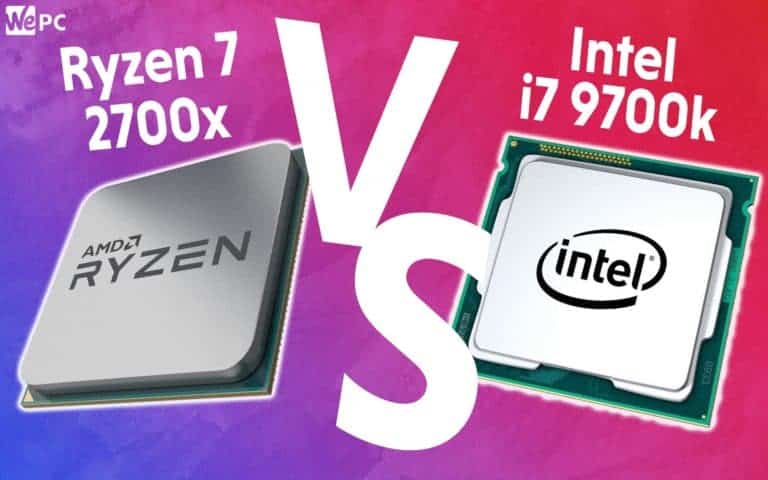 WePC Ryzen 7 2700x VS Intel i7 9700k template