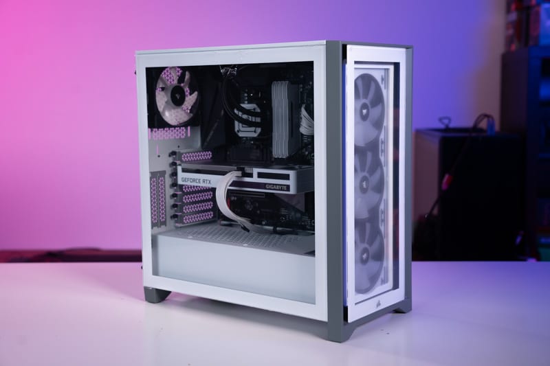 Corsair iCUE 4000X RGB & 4000D Airflow PC Case Review - WePC