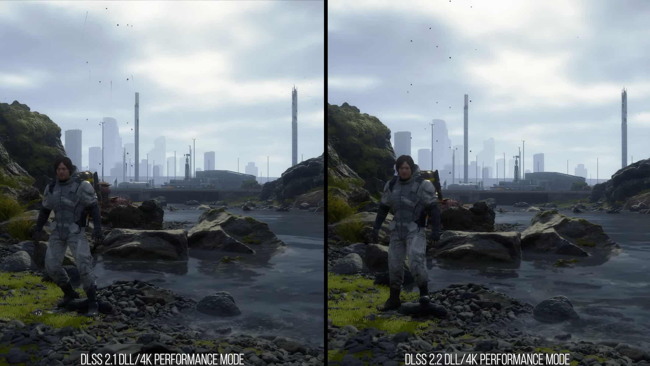Death Stranding DLSS 2.2