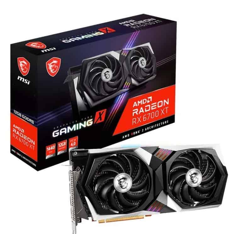 MSI Radeon RX 6700 XT Gaming X