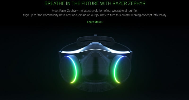 New Razer Face Mask 1
