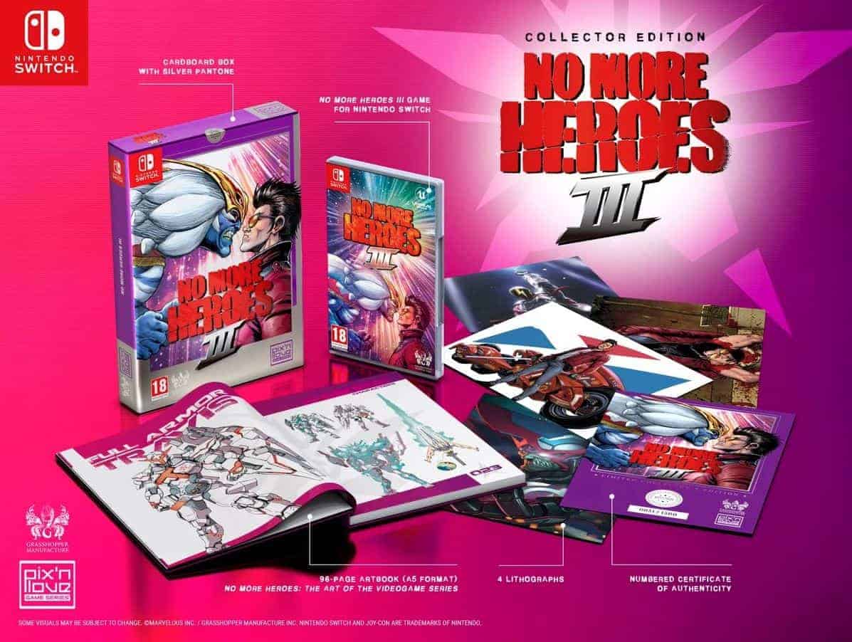 No More Heroes 3 Collectors Edition
