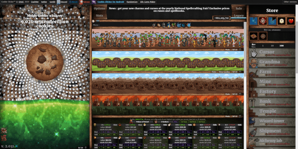 cookie clicker best idle games