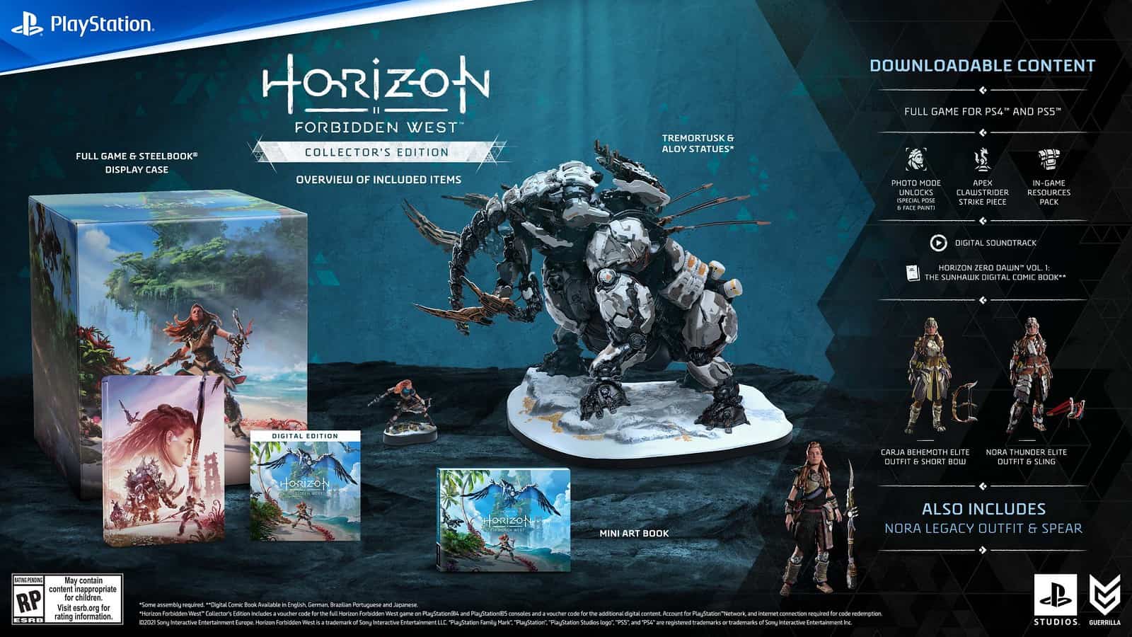 Horizon Forbidden West Collector's Edition 