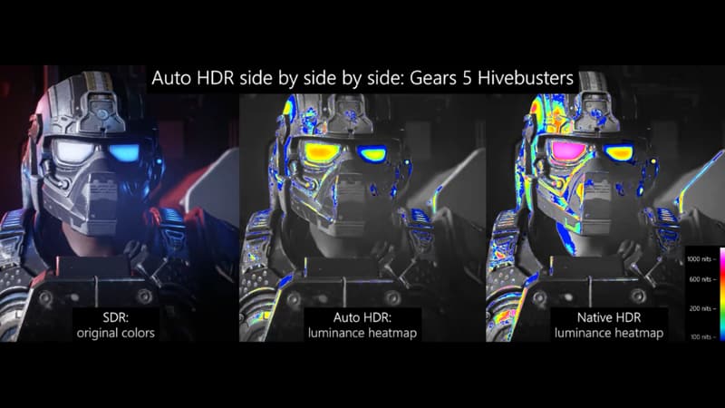 Gears 5 Hivebusters AutoHDR on Windows