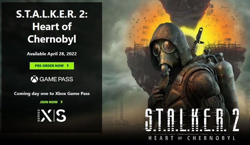 STALKER 2 Game Pass Day One