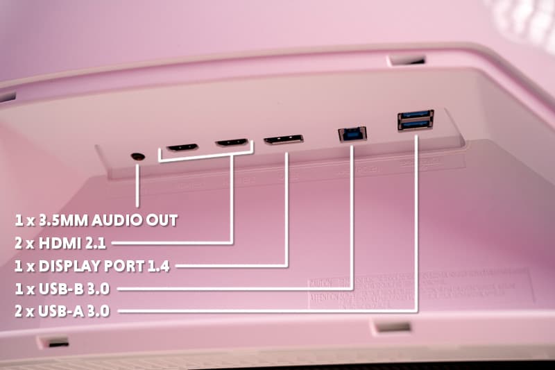 Samsung Neo G9 Inputs
