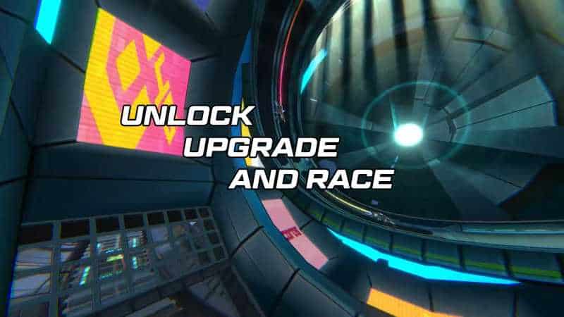 WipEout Rush Unlock Upgrade Race