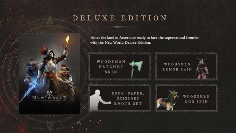 new world pre order items