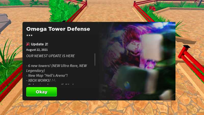 Omega Tower Defense Codes Roblox