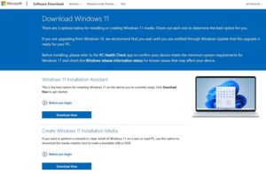 Download Windows 11 using the media creation tool