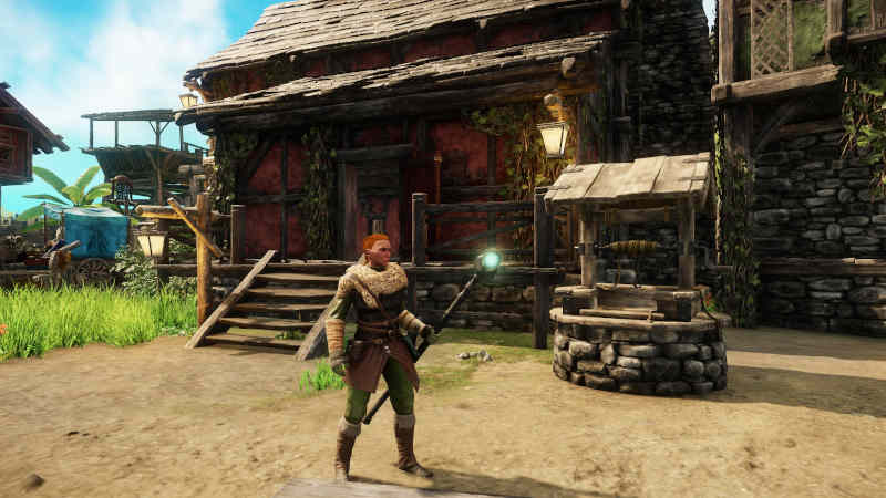 New World Hatchet Life Staff Build