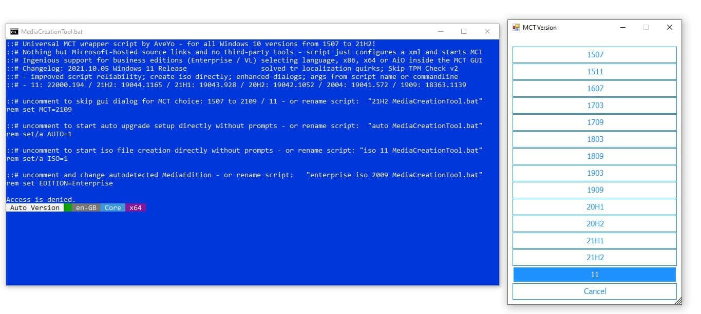New Windows 11 install script bypasses TPM, system requirements