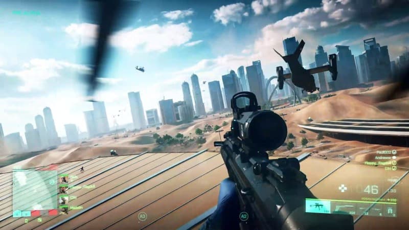 battlefield 2042 chopper ride