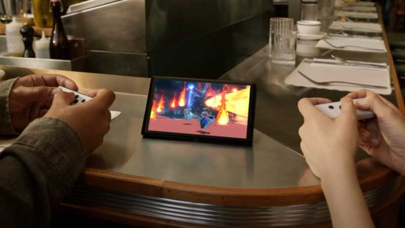 nintendo switch oled tabletop mode