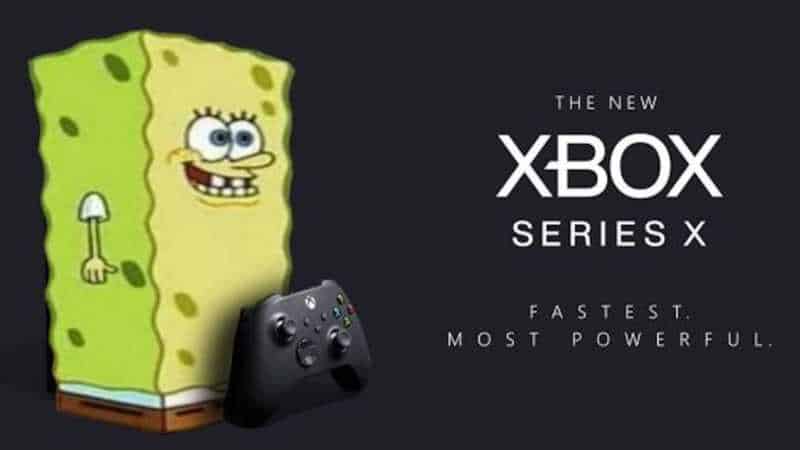 spongebob xbox series x console
