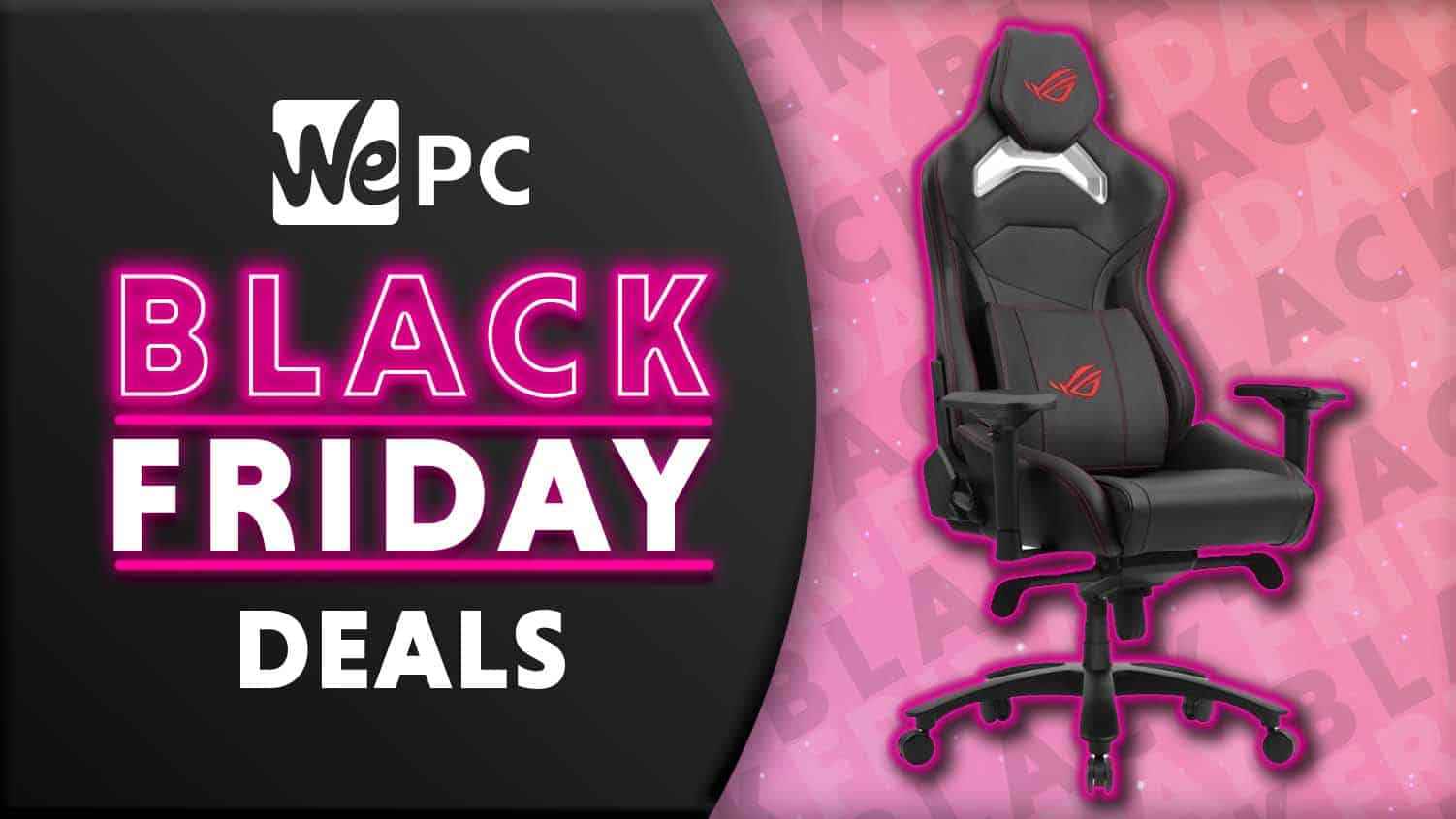 Save £150 on ASUS ROG Chariot Gaming Chair early Black Friday 2021 deals