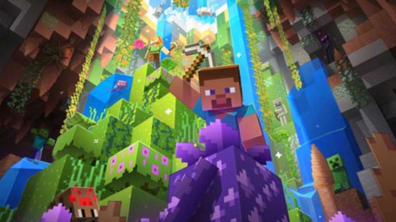 Minecraft Caves and Cliffs Part 2 gets a release date