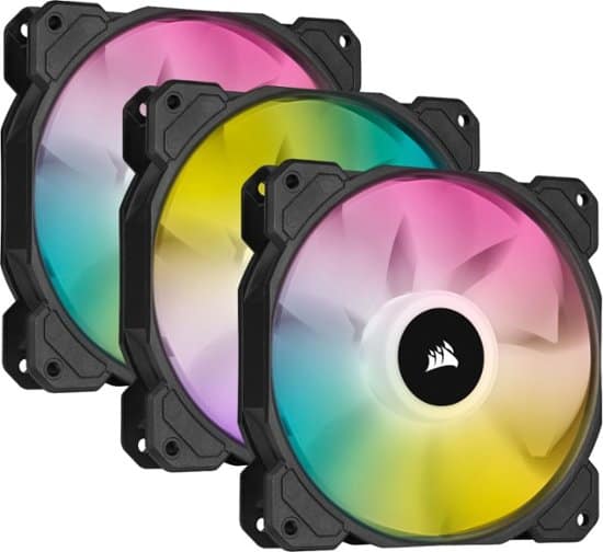 Corsair iCUE SP120 RGB Elite 120mm Fans Triple Kit