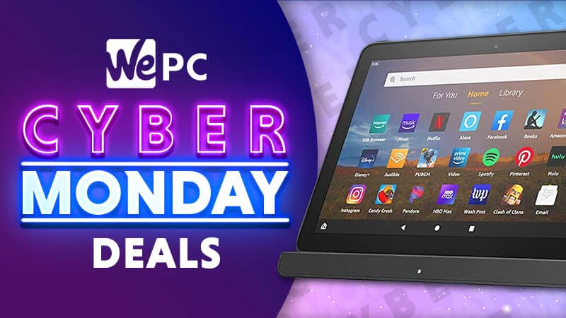 Save 40% on this Fire HD 8 Plus tablet, wireless charging dock and anti-glare screen protector bundle this Cyber Monday