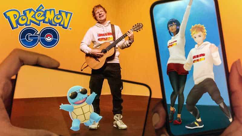Ed Sheeran Pokémon Go redeem promo code