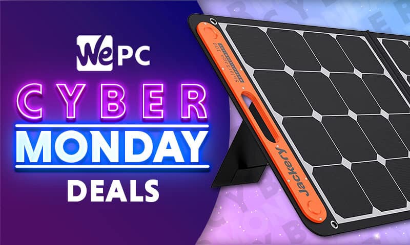 Save 48% on a Jackery SolarSaga Portable Solar Panel with USB Outputs this Cyber Monday