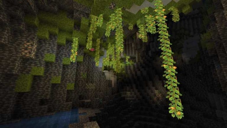 Lush Cave Minecraft 1.18 Caves and Cliffs part 2 release time