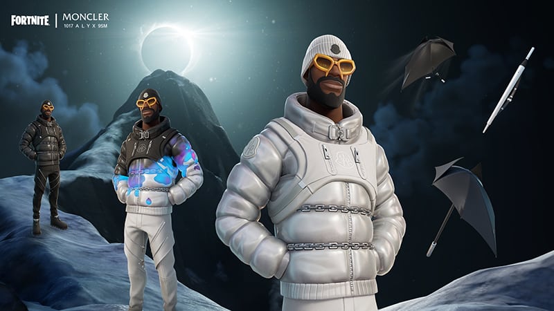 Fortnite & Moncler team up for a new in-game collab