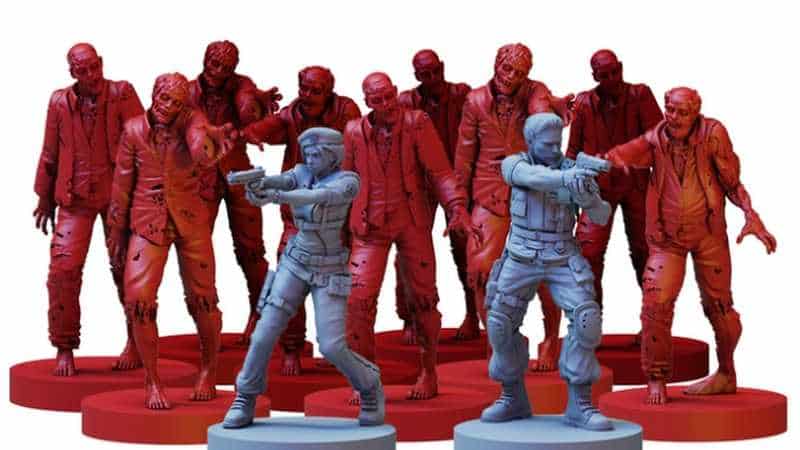 Resident Evil Board Game Pieces
