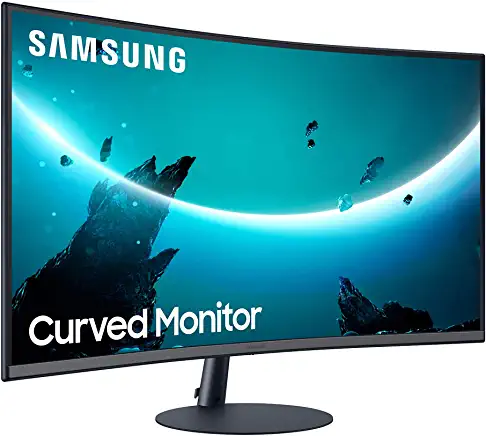 Samsung LC32T550FDRXXU 3222 T55 1000R Curved FullHD 1080p Monitor with Speakers 75Hz 1920x1080 HDMI Displayport VGA Speakers