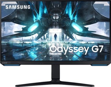 Samsung Odyssey G7 2822 IPS 1ms 4K UHD FreeSync G Sync Compatible Gaming Monitor with HDR Black