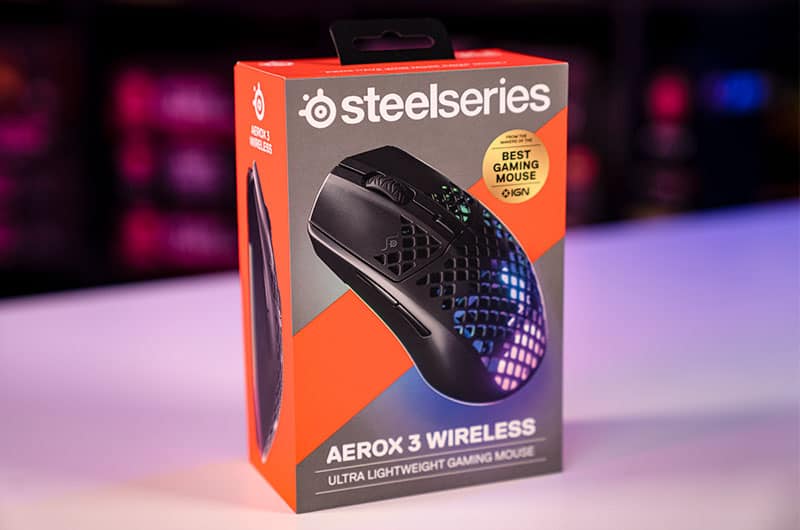 SteelSeries Aerox 3 Wireless review - lightweight gaming mouse